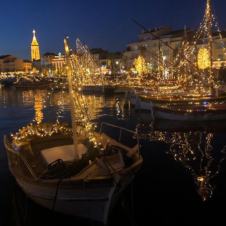 Votre Sejour A Sanary Dans Bas De Villa Avec Terrasse Vegetalisee Et Abritee Exposition Est Sud Ouest A 400M Du Centre Ville En Zone Pietonne Ou Tout Peut Se Faire A Pied ซานารี-ซูร์-แมร์ ภายนอก รูปภาพ
